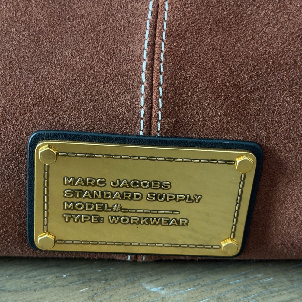 Marc Jacobs Leather Satchel / Shoulder Bag – Cognac – Authentic – $495 retail - Picture 3 of 8